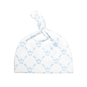 Czapeczka niemowlęca supełek Royal Baby Boy