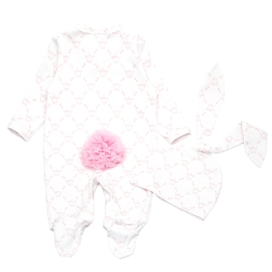 Zestaw niemowlęcy Royal Bunny Pink